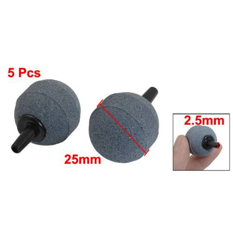 Piedra para hacer burbujas, 10 piezas, color gris, 25Mm de diámetro