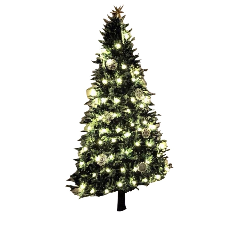 Christmas Tree Fabric Tapestry Wall Hanging Decorations For Living Room Bedroom Home Decor