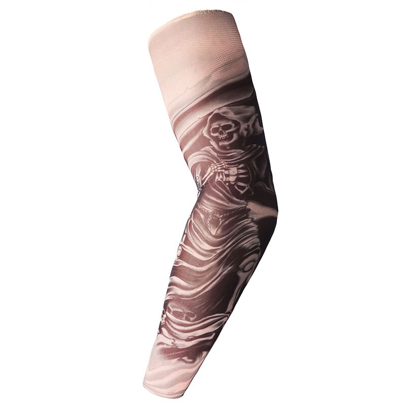 Manches de cyclisme pour vélo | Imprimé 3D de tatouage, Protection contre les UV, manches de bicyclette pour vtt, Protection des bras: c4-16