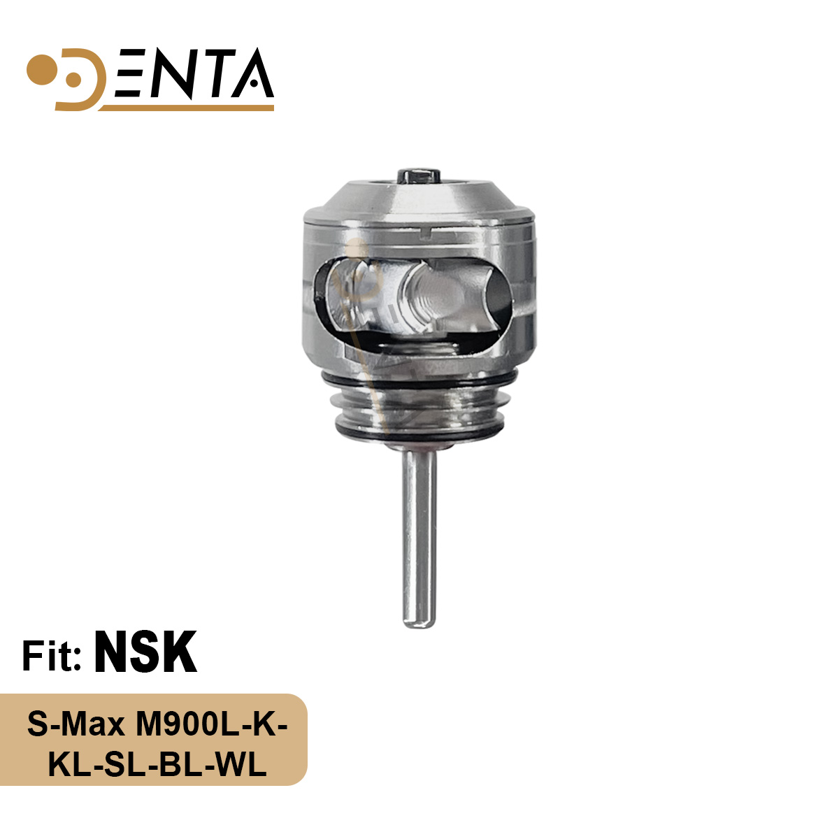 N18 Turbinenkartusche/Rotor passend für NSK S-Max M900L Druckknopf-Keramiklager