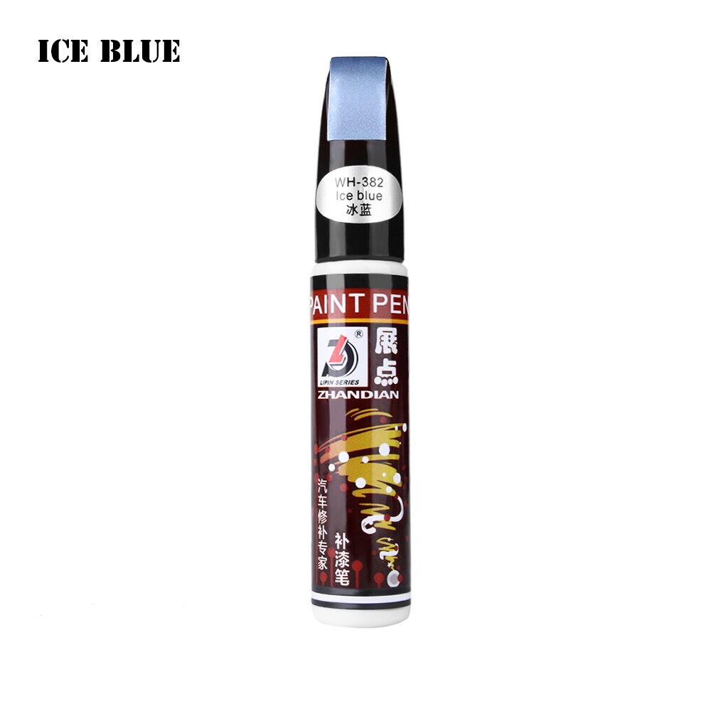 1PC samochodów Touch Up Pen naprawa zarysowań samochodowych Nick pisak do usuwania samochodów Auto Coat Scratch wyczyść naprawa marker z farbą Touch Up Remover: Ice Blue