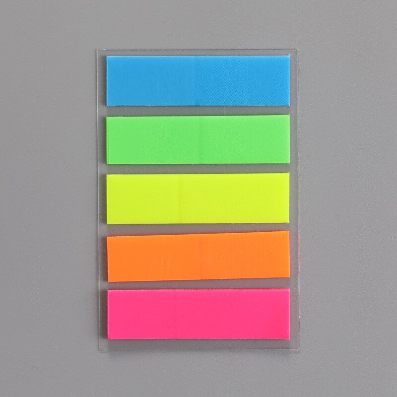 Snoep Kleur Sticky Notes Postkantoor Werk Plan Supply Scratch Briefpapier School Student Note Label Index Notepad