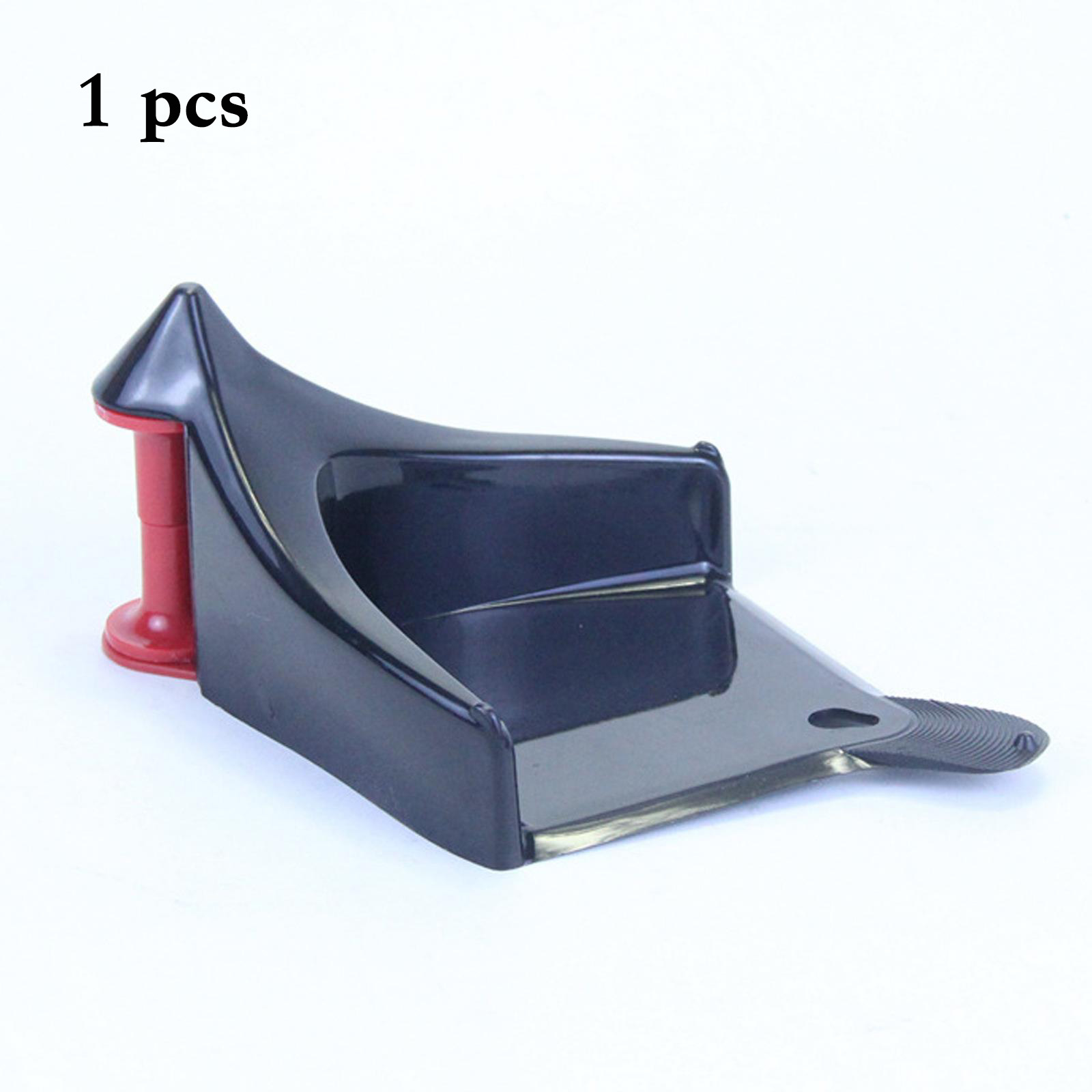 Tubo flessibile scorrevole Cuneo per pneumatici Tubo per lavaggio auto Strumenti anti-pizzico guida per tubi flessibili per auto Ruota Prevenire i dettagli dell'auto/Strumento di lavaggio: nero