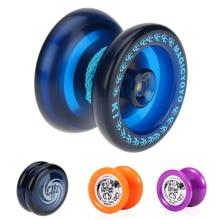 Juguetes clásicos Yoyo para bebé, juguetes profesionales mágicos Yoyo D1, giratorios de plástico, 8 rodamientos con cuerda giratoria para niños,