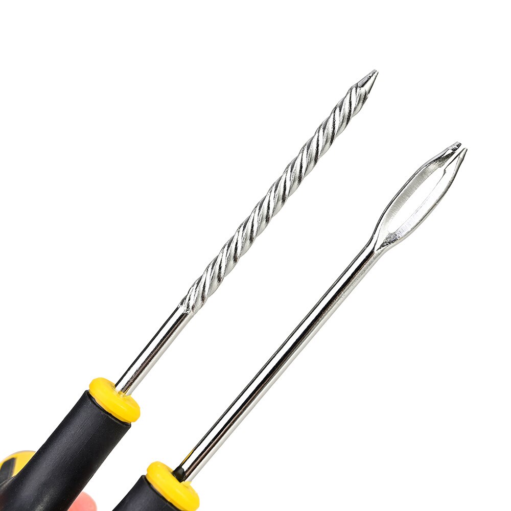 Universal set for repairing tubeless tires, tire repair tools, tool set (8 items)