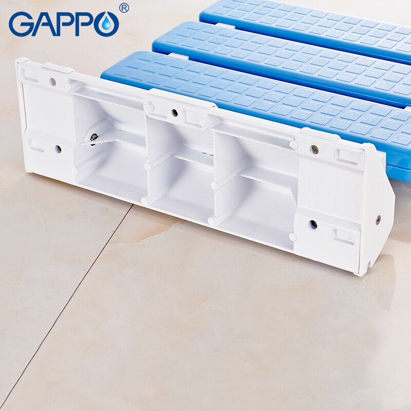 GAPPO Duvara monte sandalye tuvalet eğitmenler banyo ABS katlanır GAPPO Duvara monte sandalye tuvalet eğitmenler banyo ABS katlanır