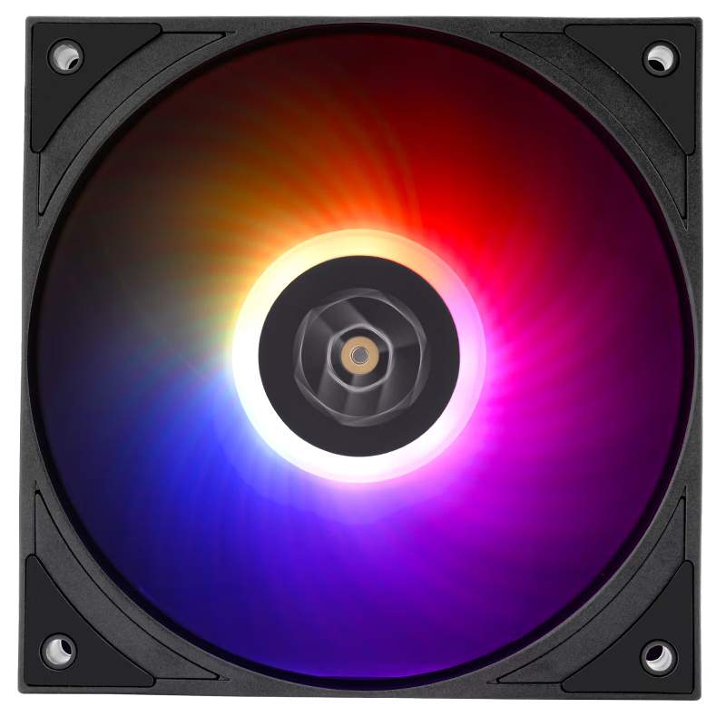 Thermalright TL-H12015 120x120x15mm Computer case cooling fan，3Phase 6 Pole Motor/S-FDB V2 bearing/Black and white colors: GRAY