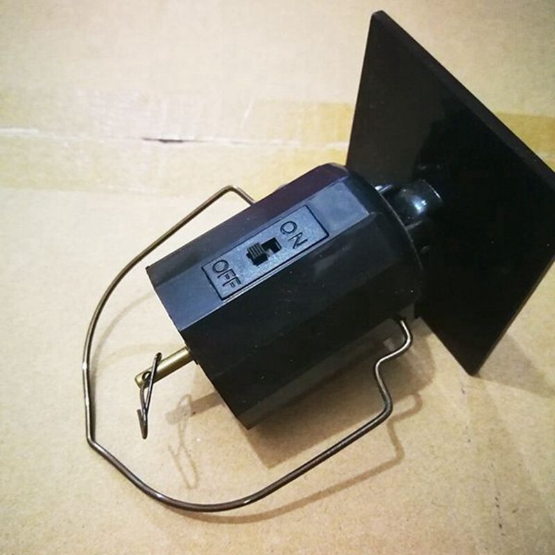 Solar Hanging Display Motor Rotating Small Motor Solar Energy Wind Spinner Motor Multi-Purposes Rotatable Hook 2Pcs