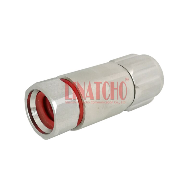 waterproof straight clamp 1/2'' RF coaxial superflex feeder cable RF 50-12 N male plug connector