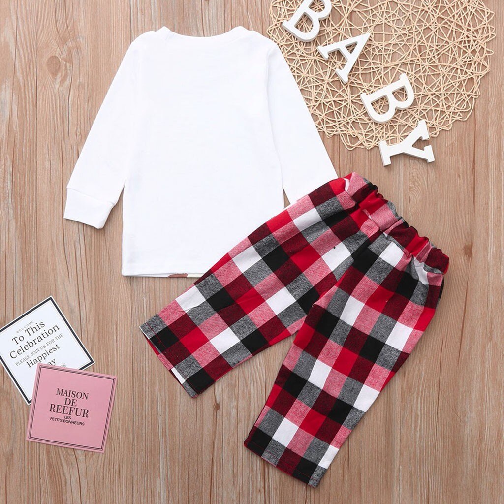 famille correspondant vêtements de nuit à manches longues Pijama Navidad Familia noël noël pyjamas famille vêtements # c
