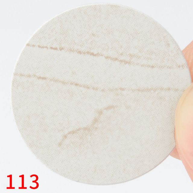 Lámina de PVC autoadhesiva para decoración de muebles, láminas de 21mm, tapas para cubrir tornillos, pegatinas, artesanía de madera, ornamento de armario de escritorio, 54 Uds./hoja