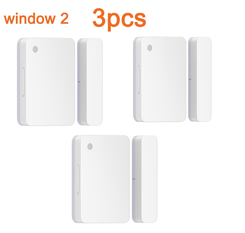 2020new Xiaomi Mijia Door Window Sensor 2 Intelligent Mini Door Sensor Pocket Size Smart Home controllo automatico per Mi home app: window2 3pcs