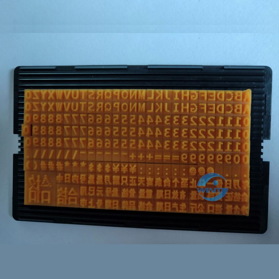 letters and numbers for coding machine,Manufacture and expire date lot number for stamping machine