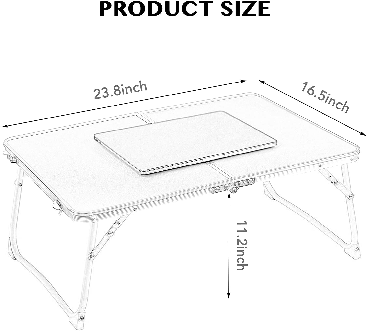Ordinateur Portable pliable Table tour bureau petit déjeuner dans le plateau de lit Portable Mini Table de pique-nique support pour ordinateur Portable lire support de livre pour plancher de canapé