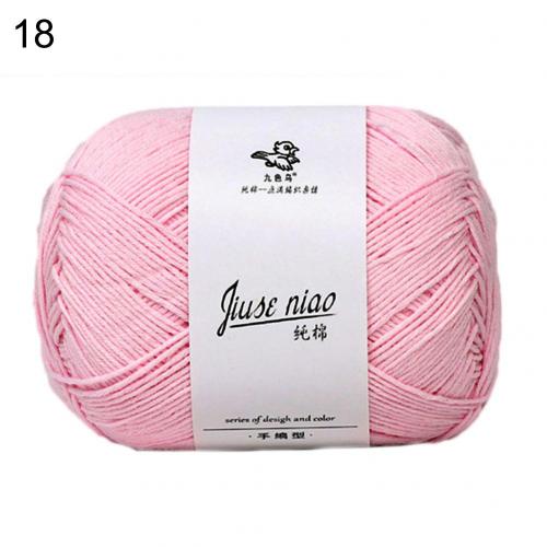 SALES！！ 50g Knitting Woolen Yarn Baby Clothes Scarf Hat Gloves Sweater Woven Material: 18
