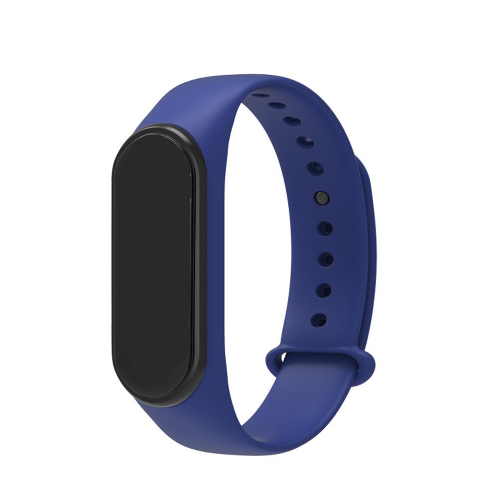 Montre intelligente hommes M4 Fitness Bracelet Bluetooth étanche moniteur de fréquence cardiaque montre intelligente femmes Fitness Tracker SmartWatch: Bleu