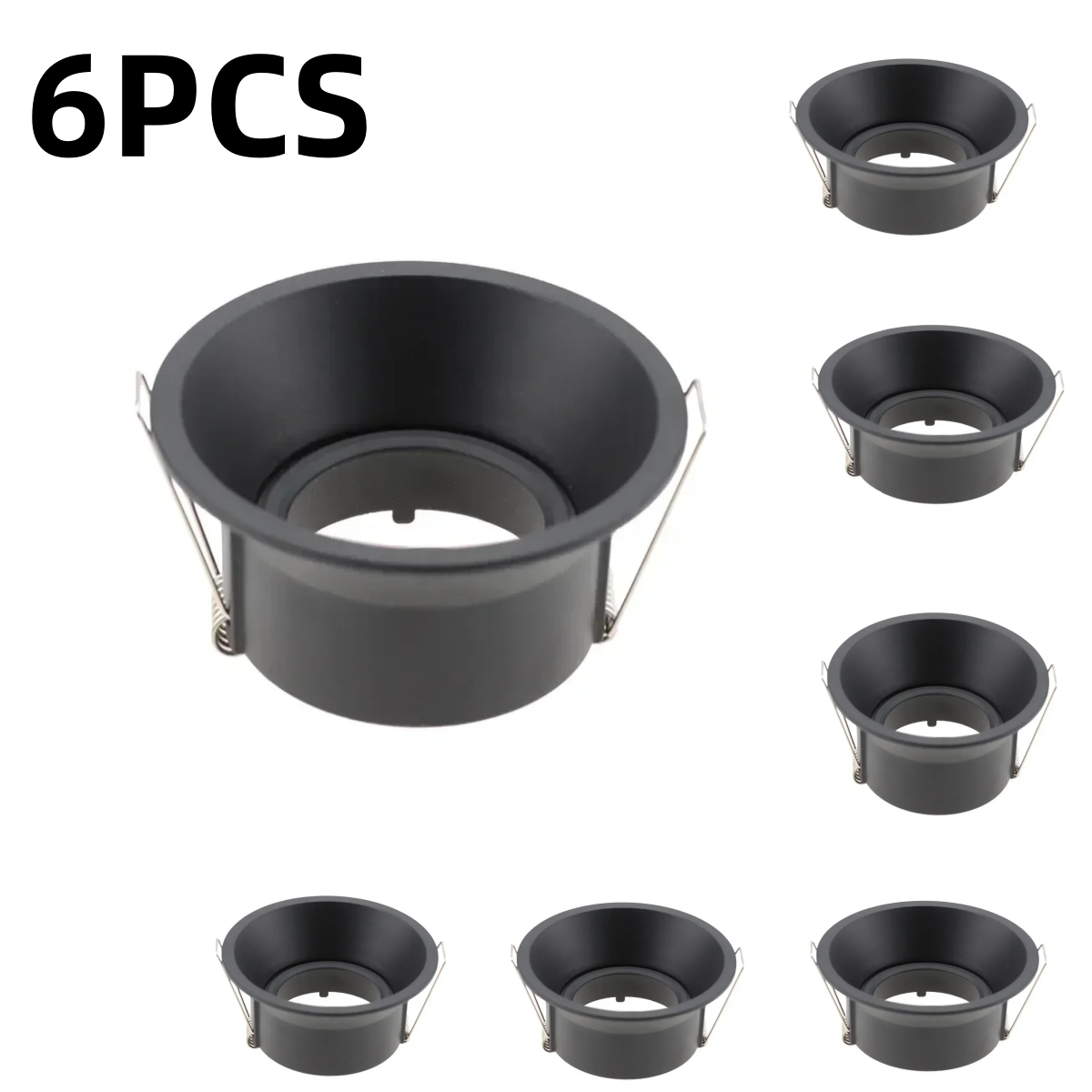 Gu10 MR16 gu5.3 innfelte runde firkantede stamper med ledet-panellampe i tak med aluminiumsramme til taklampe i stue: Lysegrønn
