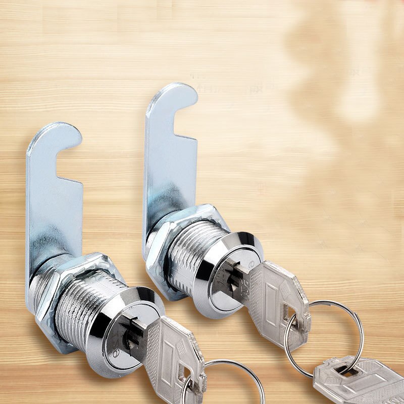 Drawer Locks with 2 Keys Lock Furniture Hardware Door Cabinet Lock for Office Desk Letter Box Cam Locks 16mm 20mm 25mm 30mm