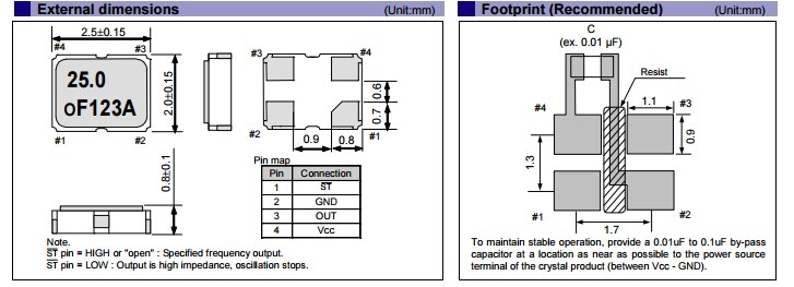 SG-210 STF 32m 2520 32 MHz epson 2025