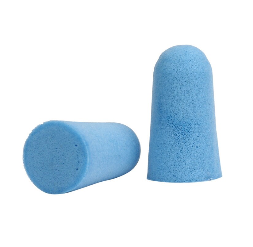 Soft Foam Oordoppen Tapered Travel Sleep Noise Preventie Oordopjes Verbeteren Slaap Gehoorbescherming #12: Blauw