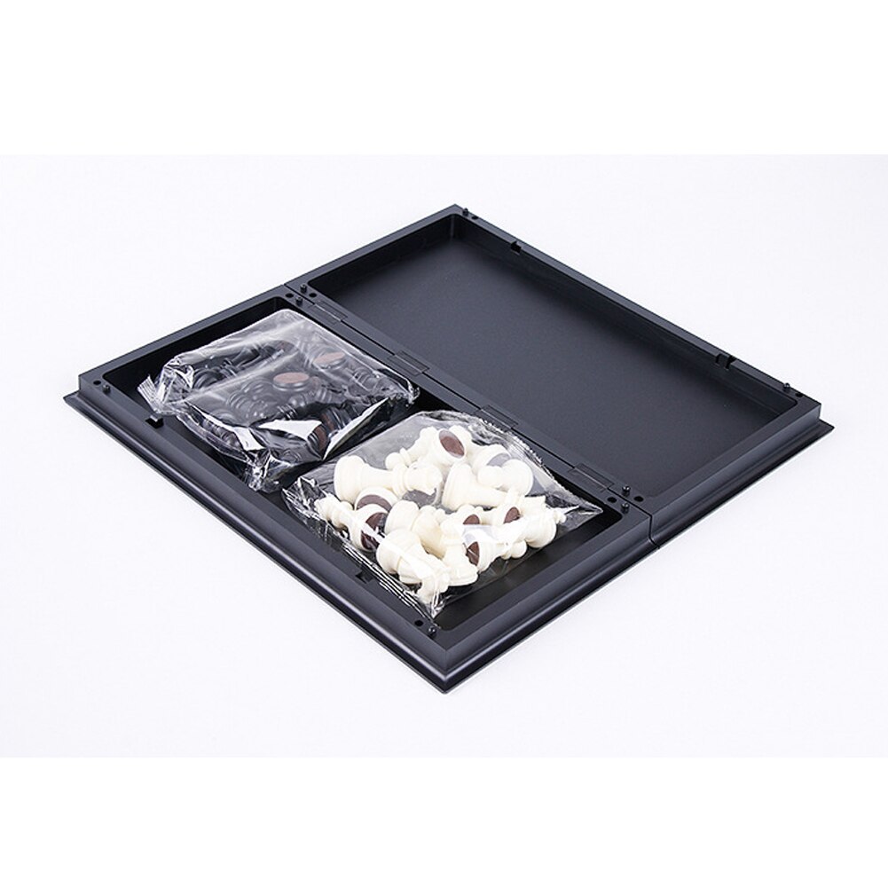 Magnetische Vouwen Schaakbord Reizen Plastic Schaakspel Met Stukken Sport Camping Creatief Educatief Speelgoed Voor Kinderen Volwassenen