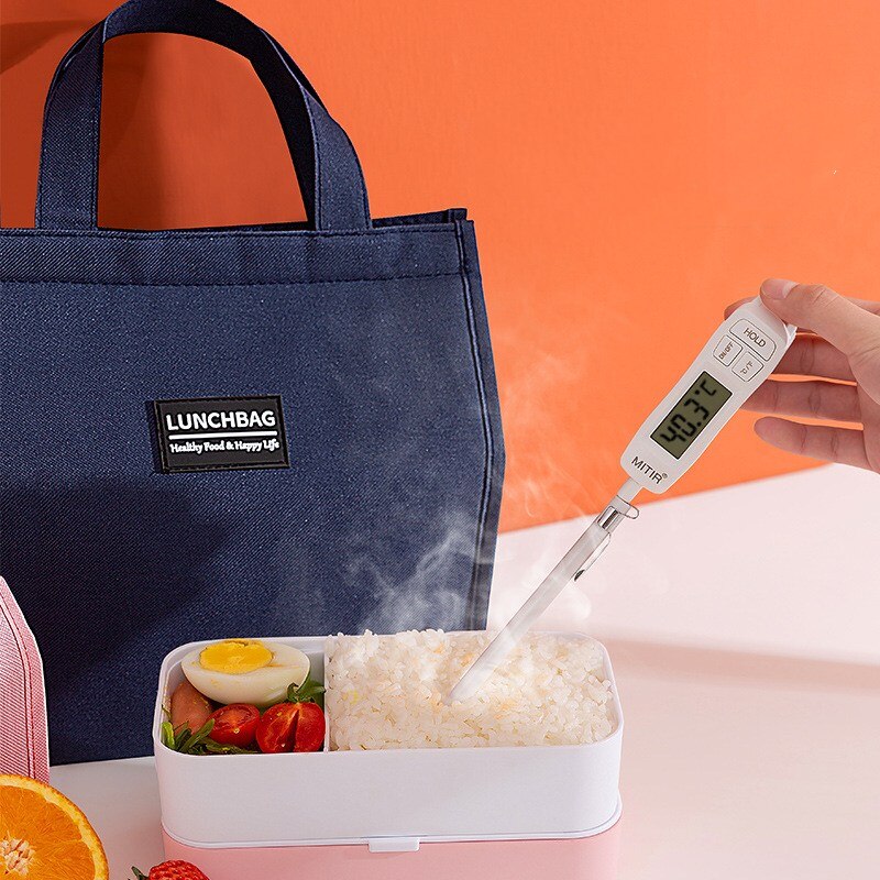 PURDORED – grand sac à Lunch pour femmes, 1 pièce, boîte à Lunch isolée thermique, fourre-tout plus frais, pochette à Bento, sac de rangement des aliments