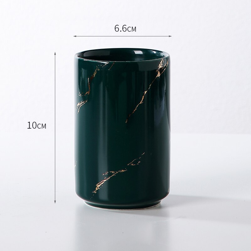 Toothbrush cup Couple gargle cup Wedding decorations Ceramic bathroom accessories Valentine's Day Family Hotel Supplies: E