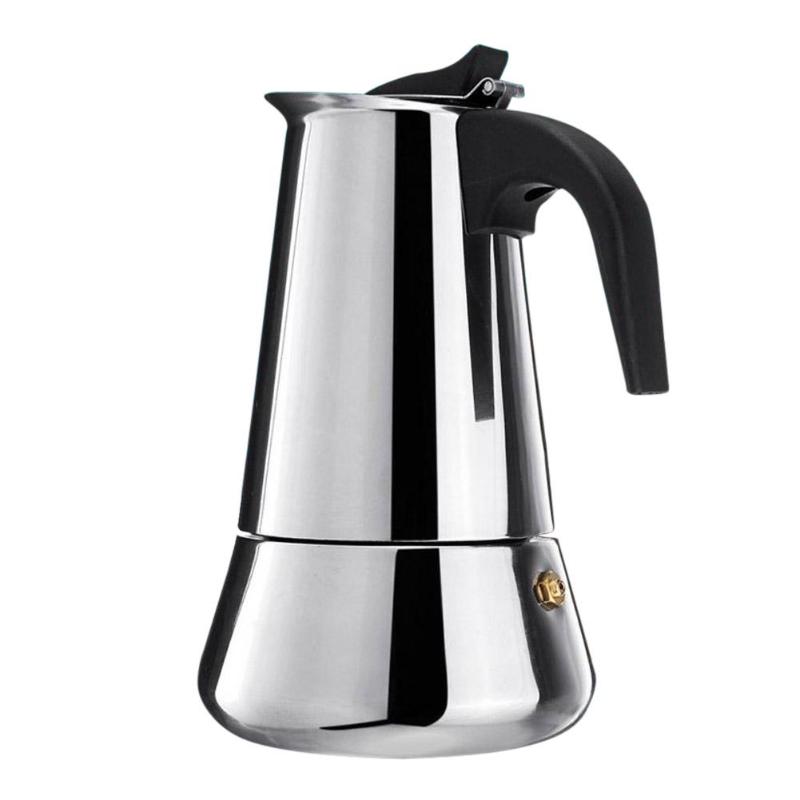 Koffie Makers Italiaanse Top Moka Espresso Cafeteira Expresso Percolator 100/200/200/450 Ml Kookplaat Koffiezetapparaat pot