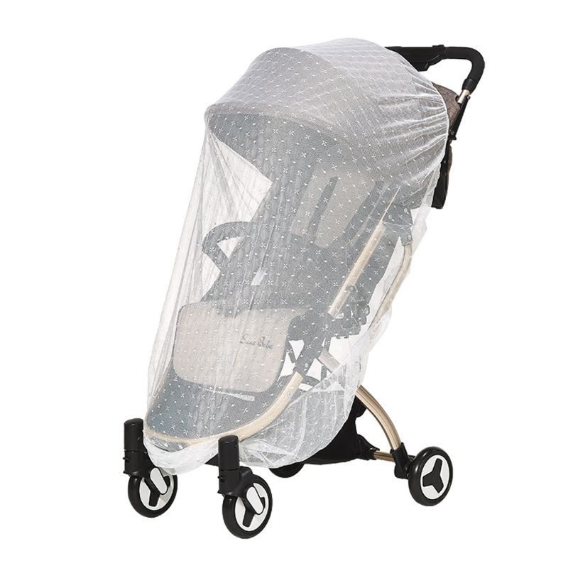 Infants Baby Stroller Mosquito Net Safe Mesh Buggy Crib Netting Cart Mosquito Net Pushchair Full Cover Netting