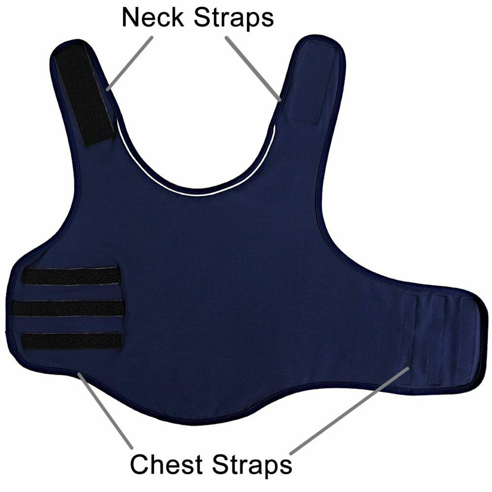 Dog Anxiety Vest Pet Jacket Reflective Small, Medium and Large Dog Thunder Shirt: Navy Blue / M 30-60 Lbs