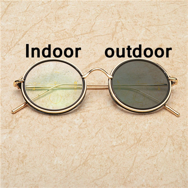 Brand Progressive Multifocal Lens Reading Glasses Men Presbyopia Hyperopia Bifocal Glasses Sun Photochromic eyeglasses NX