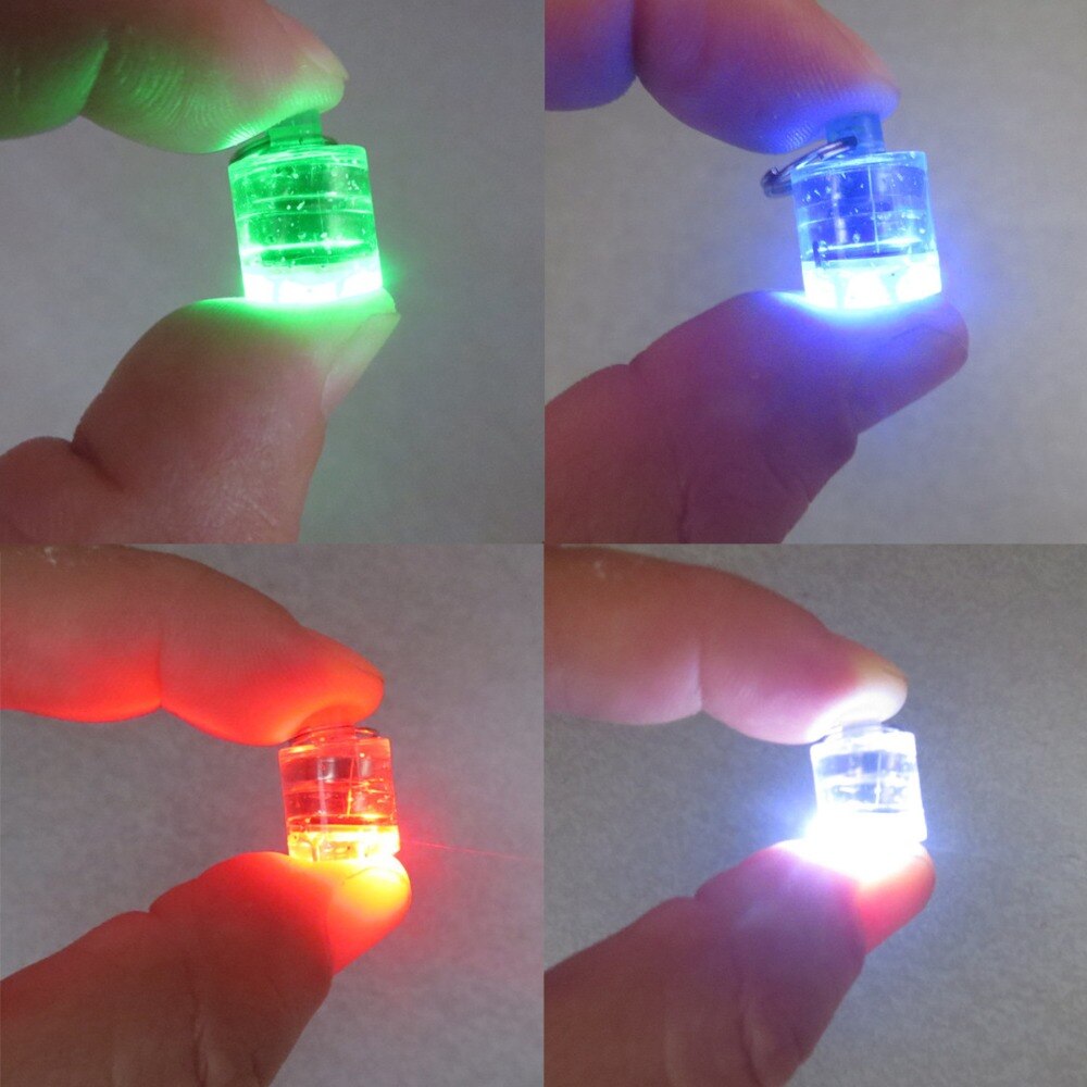 Mini led-vislamp voor diepzeevissen, inktvis, loklicht, 4 kleuren, vislicht, aas