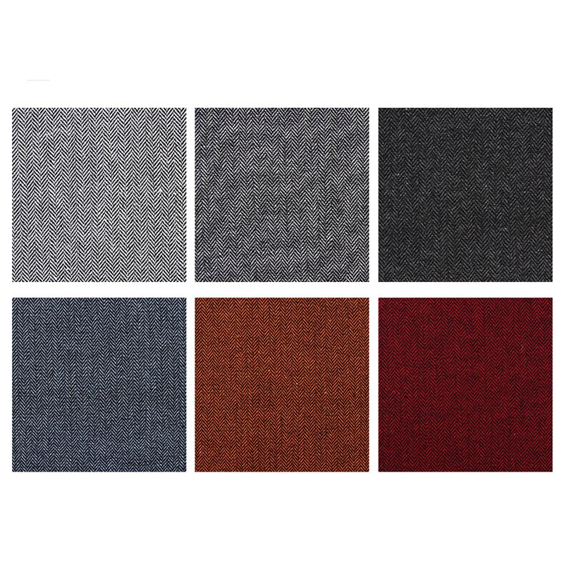 Costume en laine Tweed gris pour homme, ensemble 3 pièces pour marié d&#39;affaires formel, Tuxedos de mariage, Style chevrons, veste, gilet et pantalon