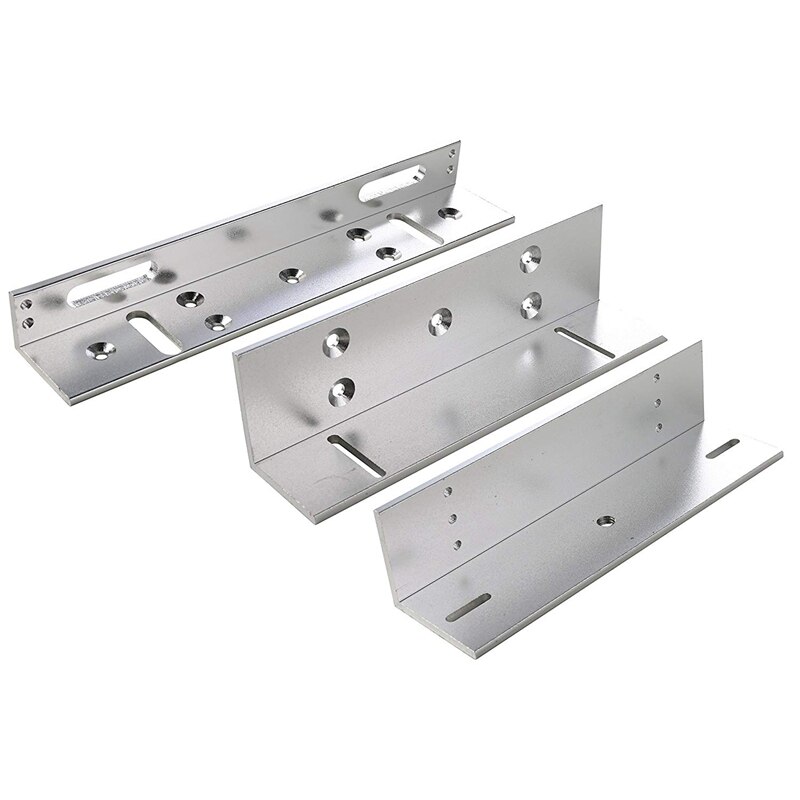 Soporte Zl para puerta interior 280Kg/600Lbs fuerza de retención cerradura eléctrica magnética