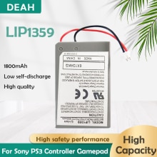 LIP1359 1800Mah 3.7V PS3 Oplaadbare Batterij Voor Sony Playstation 3 Gamepad Bluetooth Draadloze Controller Vervanging Batterijen