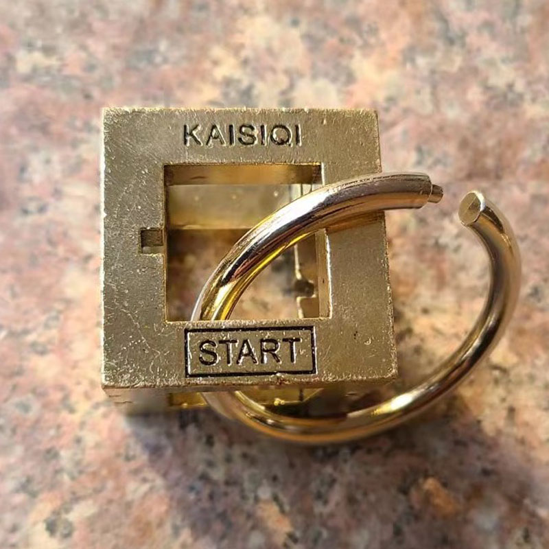 Caja De rompecabezas para adultos, rompecabezas De Metal IQ, Juguetes inquietos, Juguetes De descompresión Y aficiones, Juegos De Ingenio Logica