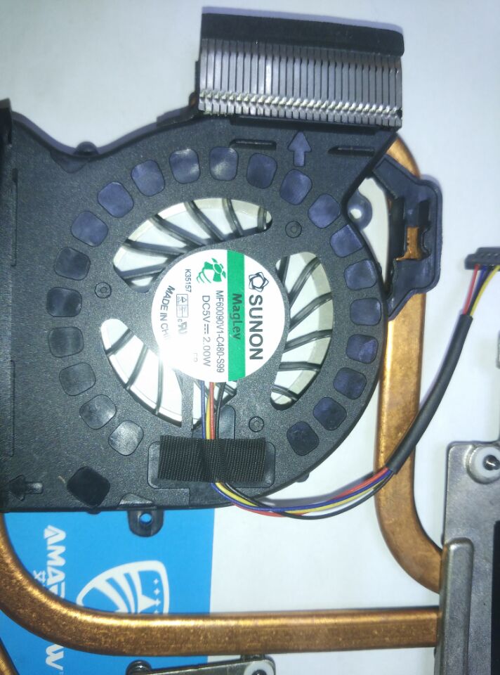 Original for HP DV6-6000 DV7-6000 DV6 DV7 COOLING HEATSINK with FAN 650797-001 665309-001 665278-001