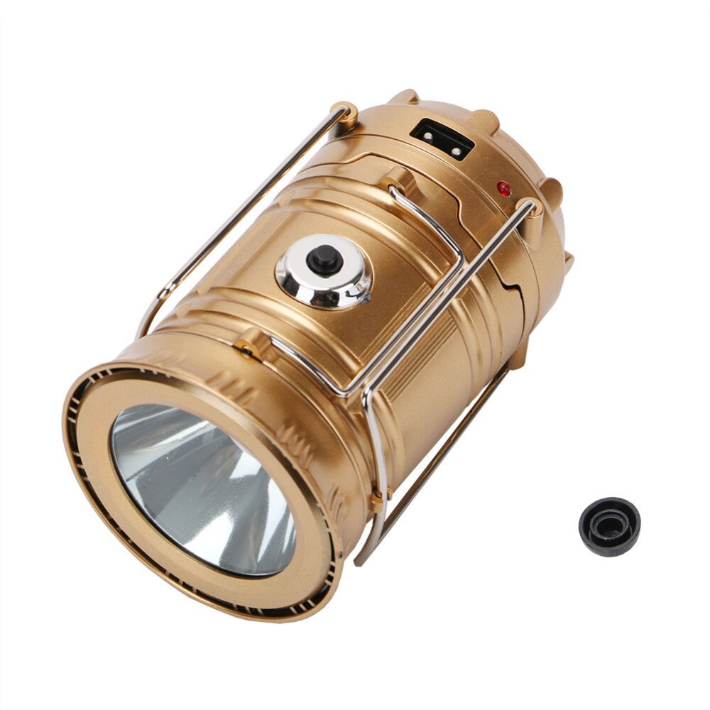 Portable Solar Lantern Camping Light Rechargeable Built-in Lithium Battery Hand Lamp Outdoor Camping Lanterna Tent Lights