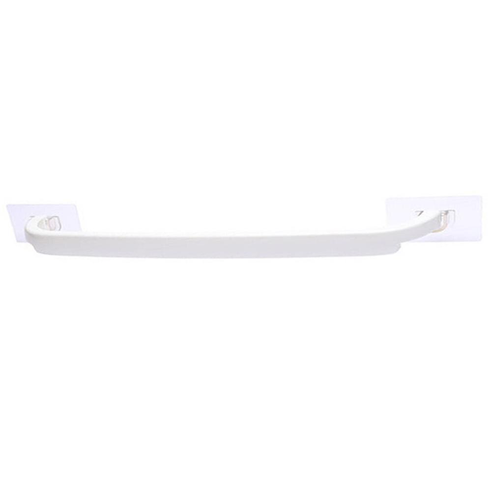U Shape Multifunction Storage Hook Plastic Key Rack Wall Hanging Shelf Plastic Storage Tools Wall Mounted Key Hanging Key Holder: White B