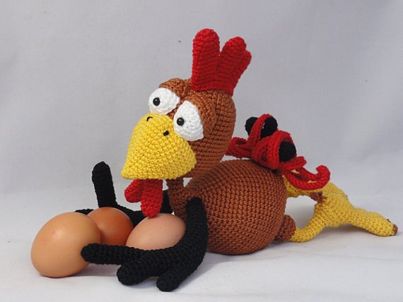 Amigurumi Häkeln Geflügel spielzeug puppe rattle