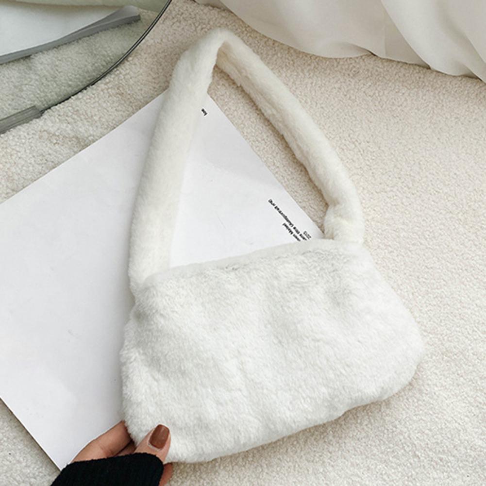 Schultertasche mit leopardenmuster, tragbar, quadratisch, vielseitig kombinierbar, plüsch-achseltasche, bekleidungsaccessoire, tragbare achseltasche mit kuhmuster