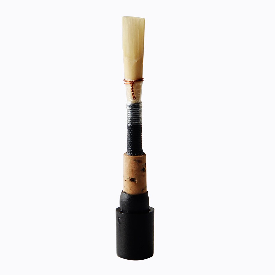 Recién llegado instrumento de viento medio parte de bambú negro Oboe Reed