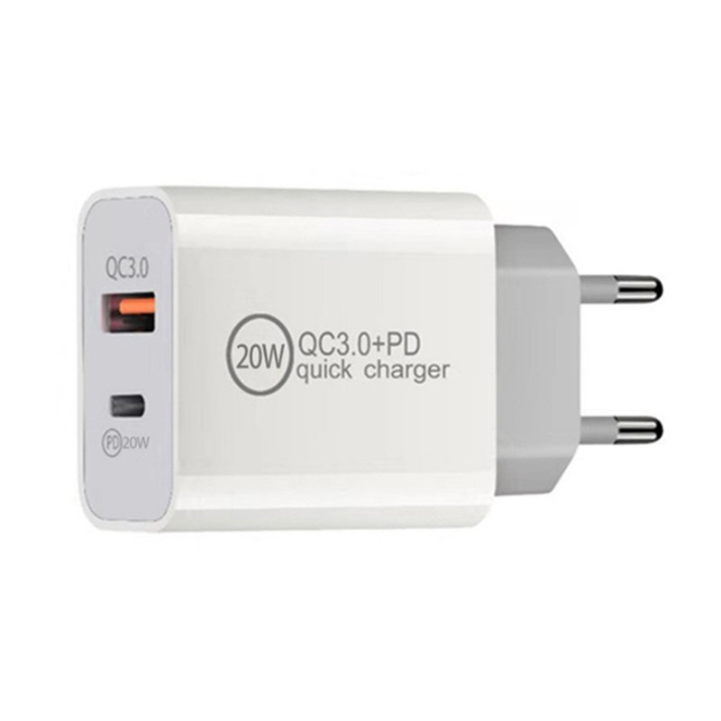 20W USB Type C PD Wall Charger Adapter Quick Charging For Apple iPhone 14 13 12 XS Max XR 8 Plus Xiaomi Phone Travel Power Plug
