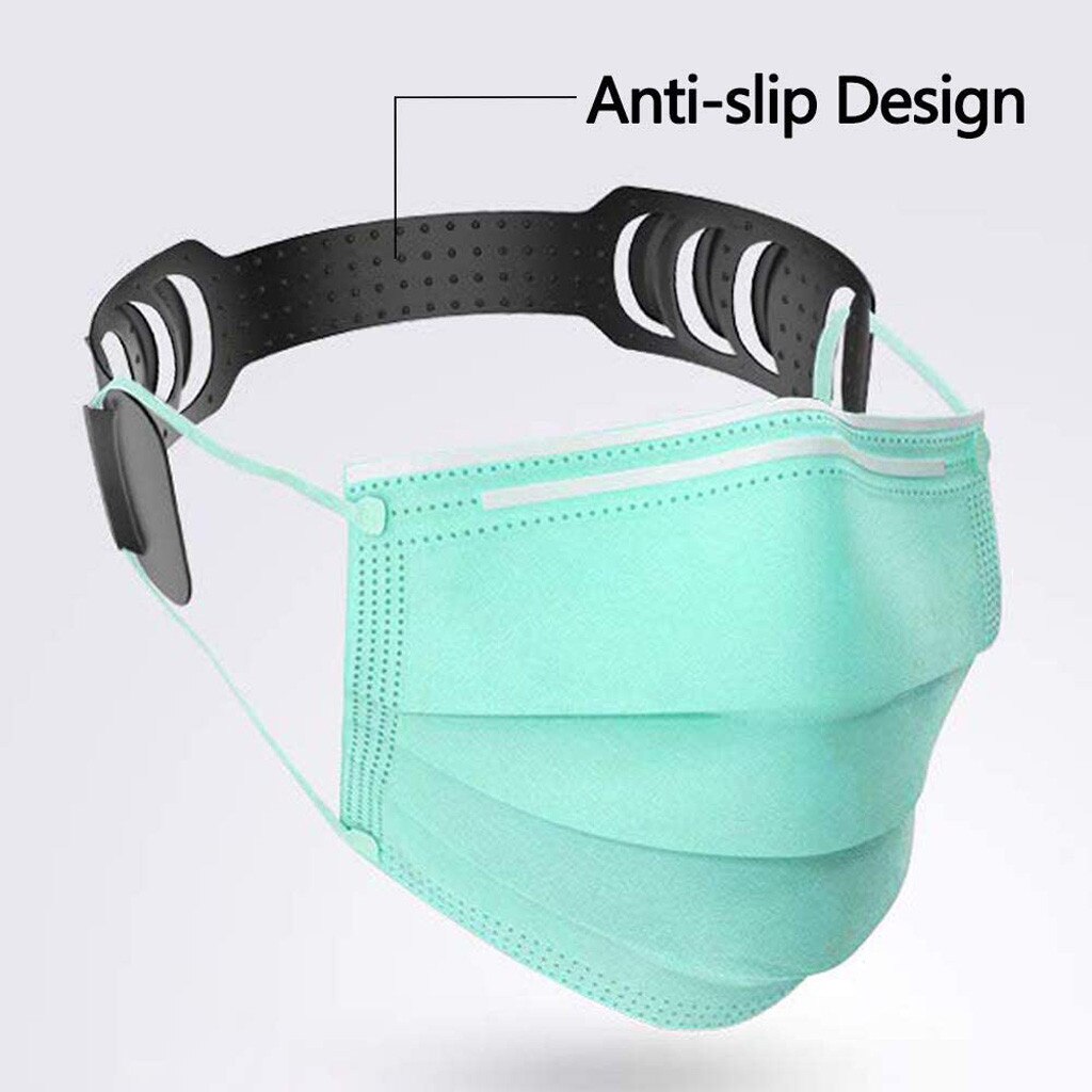 6pcs Adjustable Anti-slip Mask Ear Grips Extension Hook Face Masks Buckle Holder Extension Strap Mask Accessories