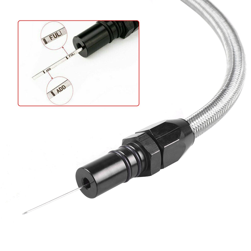 Flexibele roestvrijstalen peilstok  th350 roestvrijstalen 350 transmissie sbc bbc transmissie voor chevy gm
