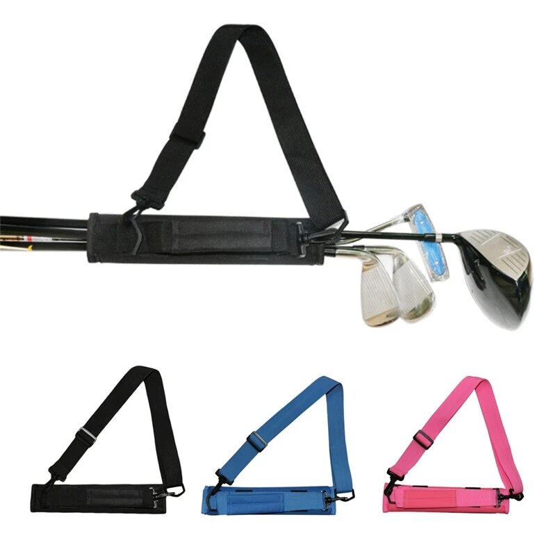 Mini Portable Nylon Golf Club Carrier Bag Carry Driving Range Travel Bag Golf Training Case -40