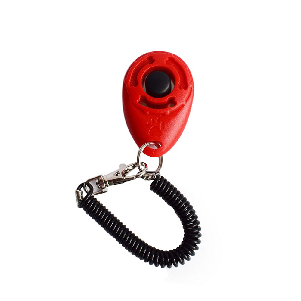 Transer Hond Tranining Supply Hond Huisdier Clicker Training Aid Polsband Smart Dog Training Huisdier Tool Met Polsband: red