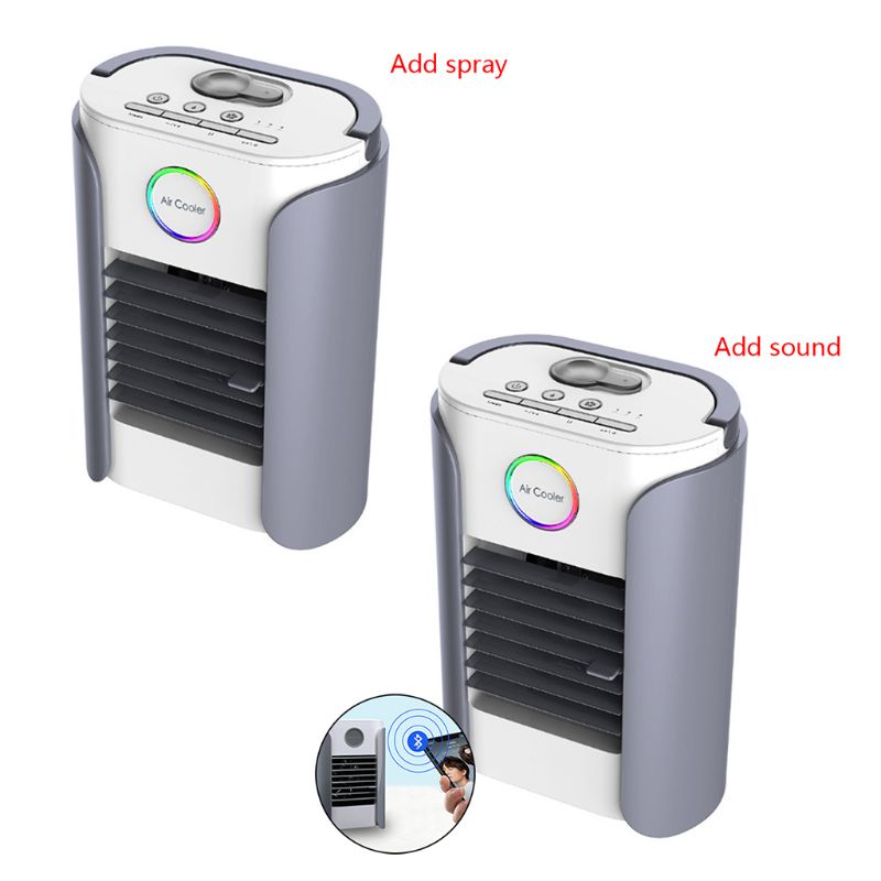 Air Conditioner Air Cooler Humidifier Purifier Portable For Home Room Office 3 Speeds Desktop Quiet Cooling Fan Air Conditioning