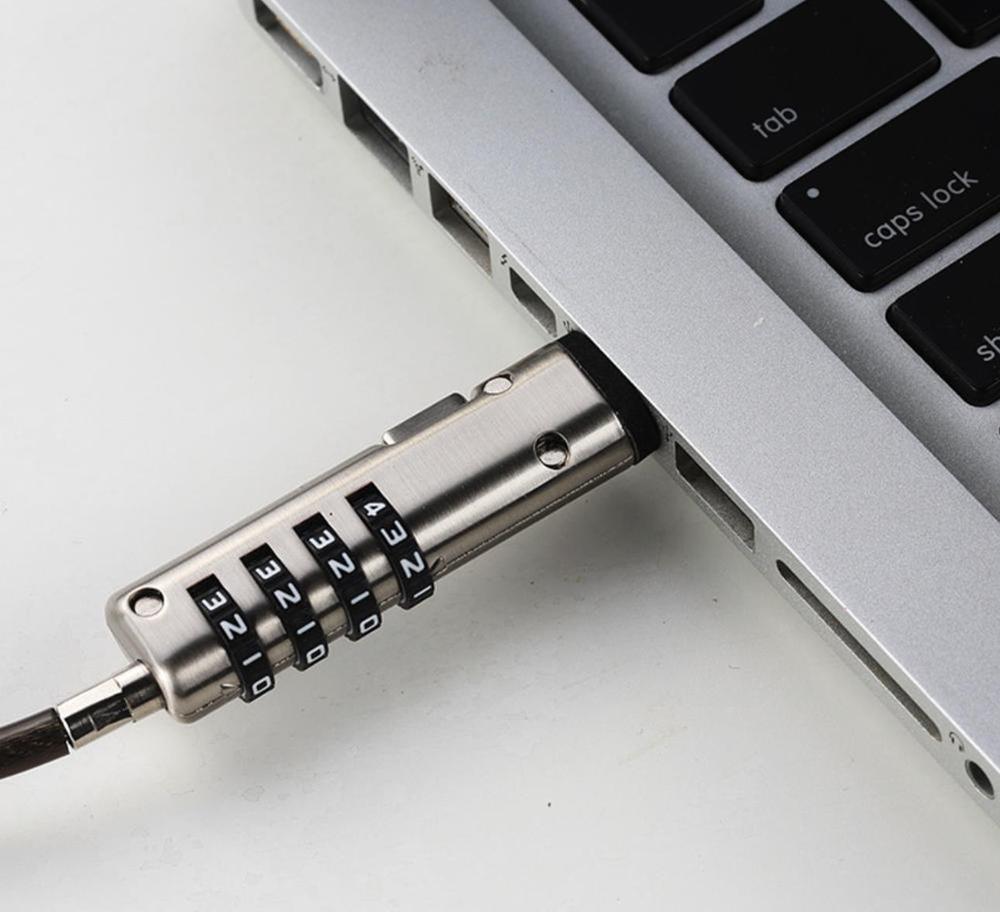 4 Digital USB Laptop Security Cable Lock for Computer (006)