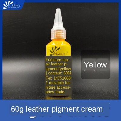 Lederen Meubels Kosmetiek Reparatie Materiaal Pigment Plakken Leer Pasta Kleur Pasta Kleur Essentie Filmvormende Middel Reparatie Le: MULTI